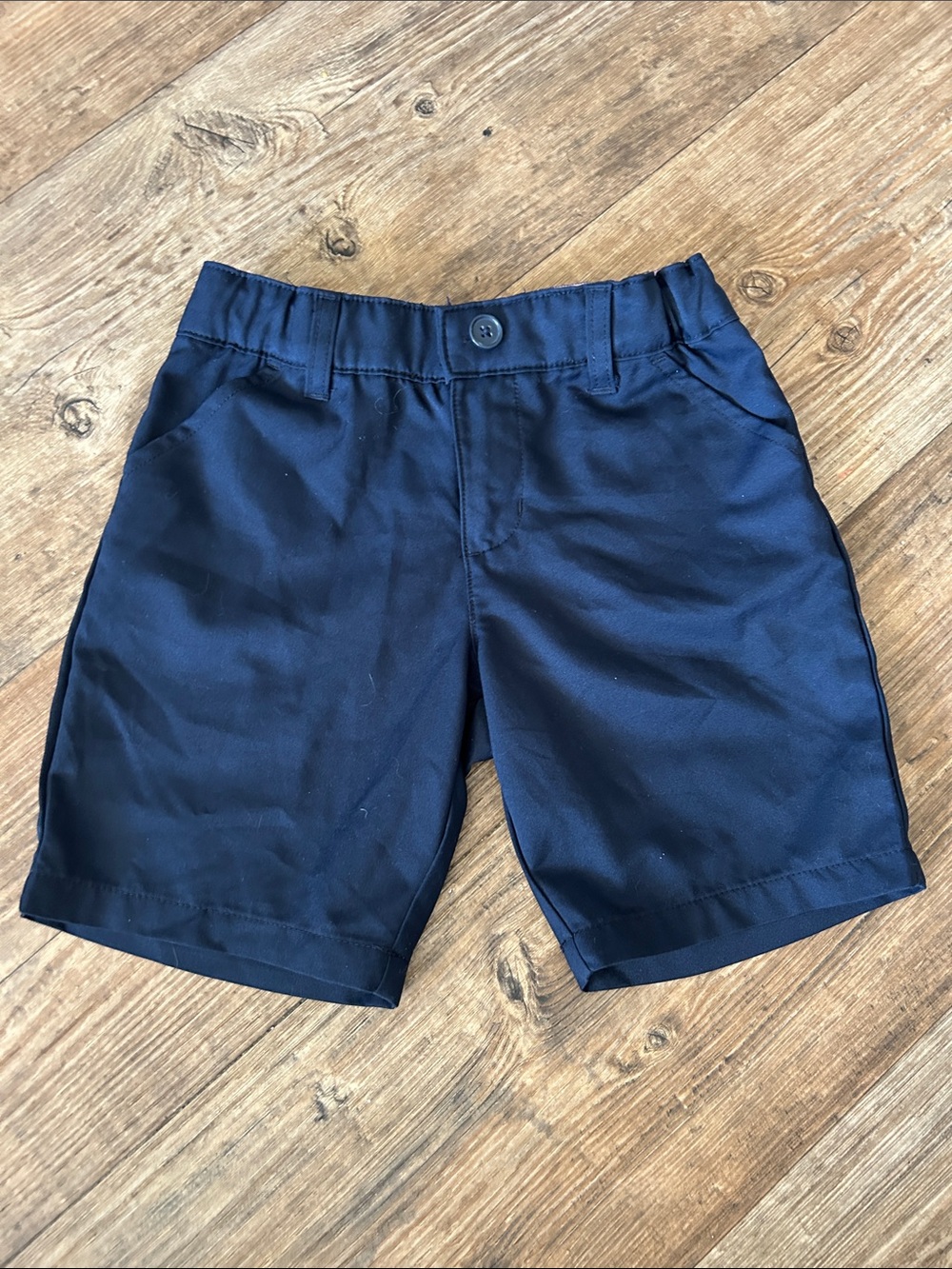 French Toast Navy School Performance Shorts